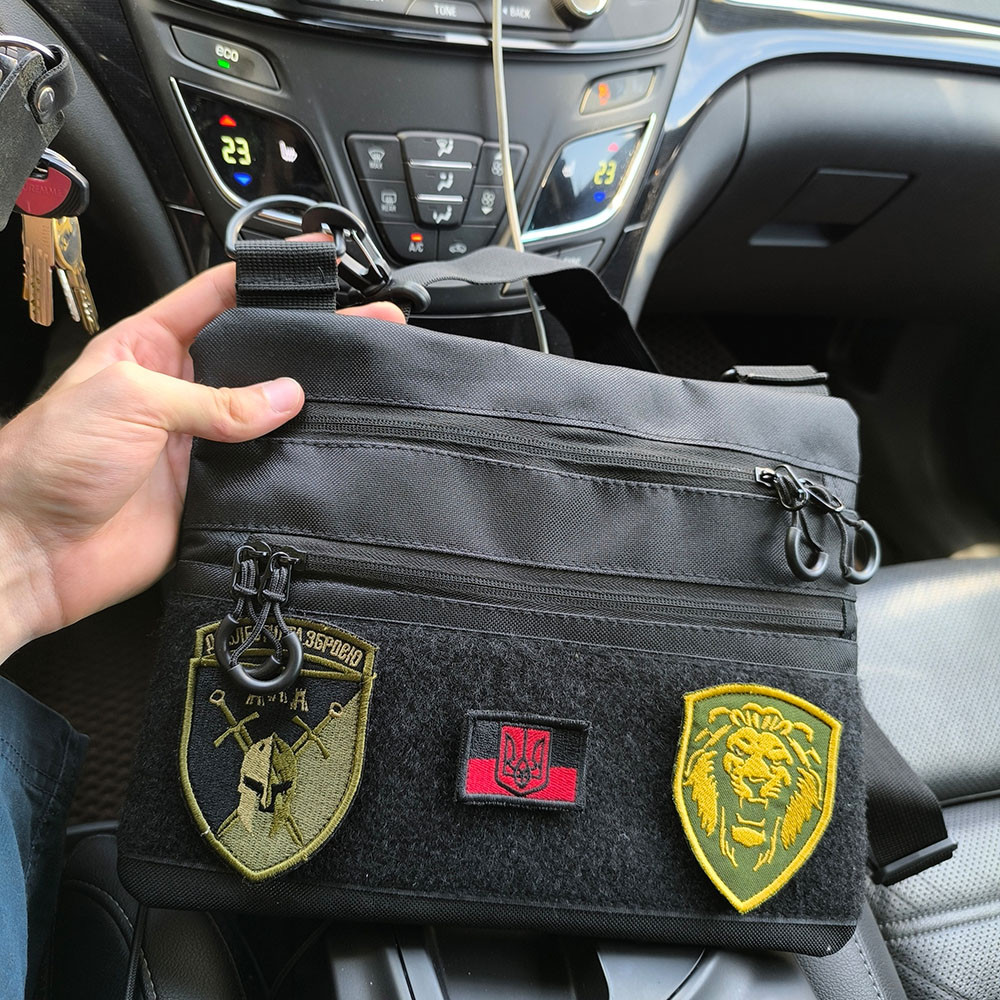 Чоловіча сумка тактична з кордури, Багатофункціональна тактична сумка натовська CK-82 Львів - фото 6