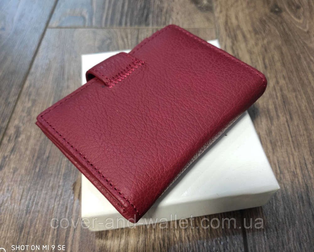 Жіночий шкіряний картхолдер для авто документів та ID карти Київ - фото 6