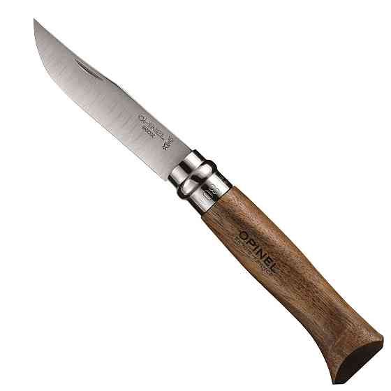 Туристический Нож Opinel Inox Lux Walnut №8 VRI Орех (000648/002022) Нововолынск