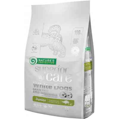 Сухой корм для собак Nature's Protection NP Superior Care White Dogs Grain Free Junior Small and Mini (NPSC45830) Винница