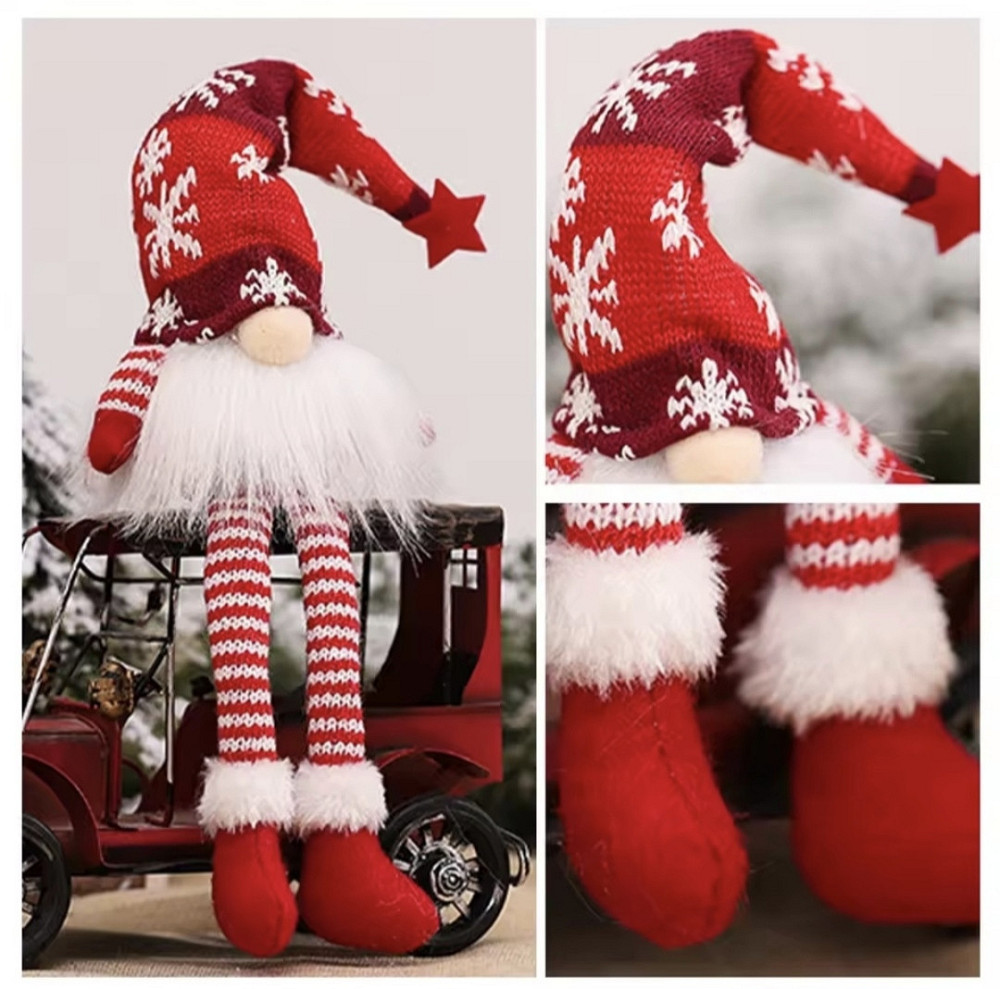 Маленький різдвяний гном з підсвіткою Смела - изображение 3