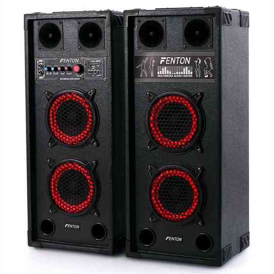 SPB-26 Active Passive Box Set 800 Вт 30 см НЧ-динамік USB/SD Bluetooth MP3 (Німеччина, читати опис) Рівне
