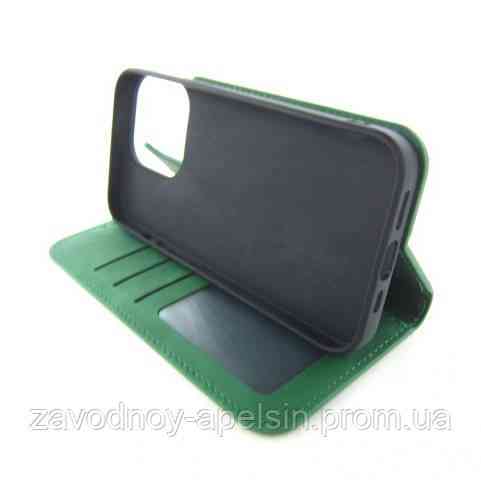 Чехол книжка iPhone 13 Pro Premium Case (зеленый) Одеса