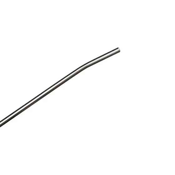 Yiwu Набір багаторазових ложок-трубочок 6 шт для напоїв 22 см зі щіткою для миття з нержавіючої Коломыя