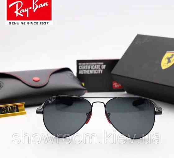 Жіночі сонцезахисні окуляри в стилі RAY BAN 8307 (002/62) Lux Київ