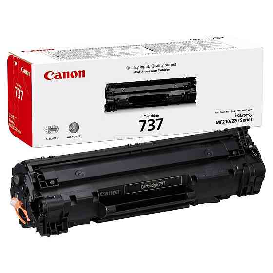 Картридж Canon 737 MF211/212W/216N/217W/226DN/229DW (9435B002) Black Харків