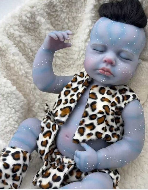 Кукла Реборн Аватар 50 см мальчик реалистичная игрушка можно купать. Харьков - изображение 2