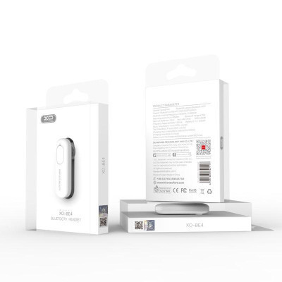 Bluetooth-гарнітура XO BE4 Black (XO-BE4-BK) Вінниця - фото 4