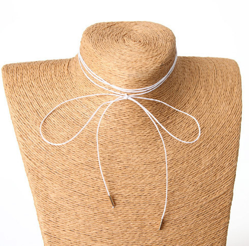 Чокер довгий білий Київ - фото 1