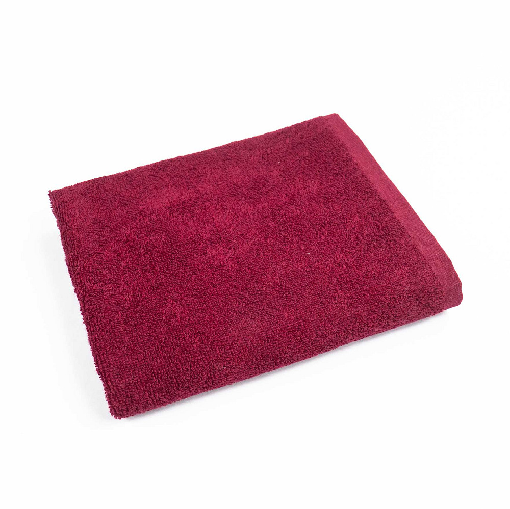 Набір махрових рушників 3шт GM Textile 40х70см, 50х90см, 70х140см 400г / м2 (Бордовий) Суми - фото 6