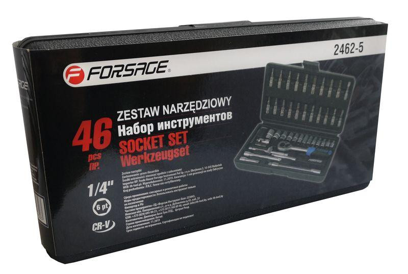 Набор инструмента 46 предметов 1/4