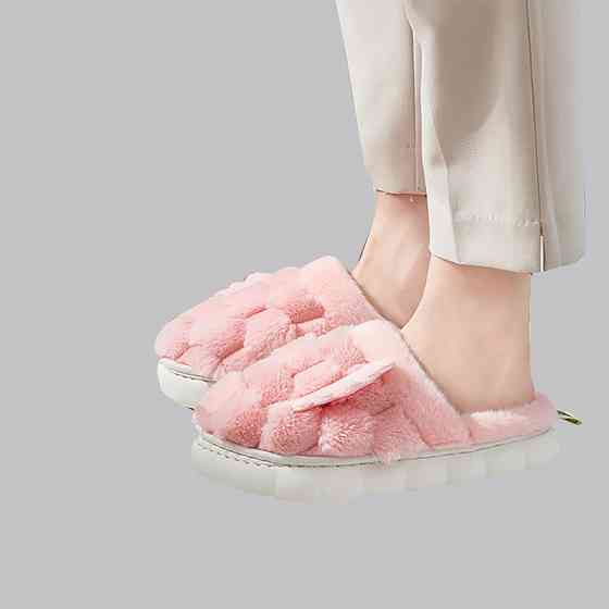 Домашние комнатные тапочки с подогревом A-232 USB c крыльями Pink Киев