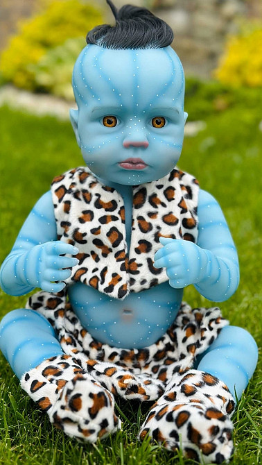 Кукла Реборн Аватар 50 см фантастическая малышка из Пандоры. Харьков - изображение 6