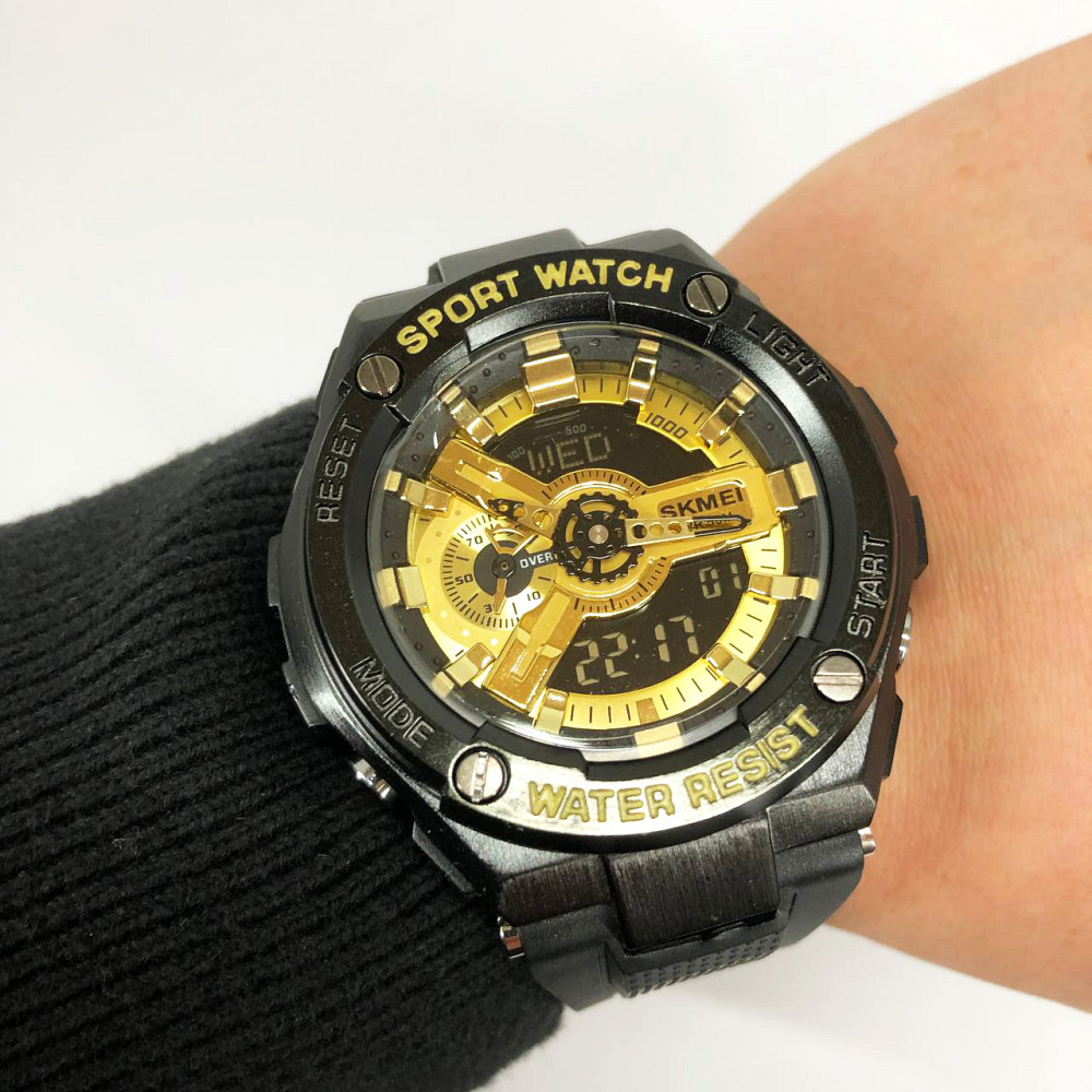 Спортивний годинник чоловічий водонепроникний, Брендовий чоловічий годинник спортивний скмей LE-45 Львів - фото 12