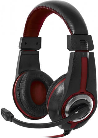 Игровые наушники Defender Warhead G-185 2m (Черно-красные) Винница