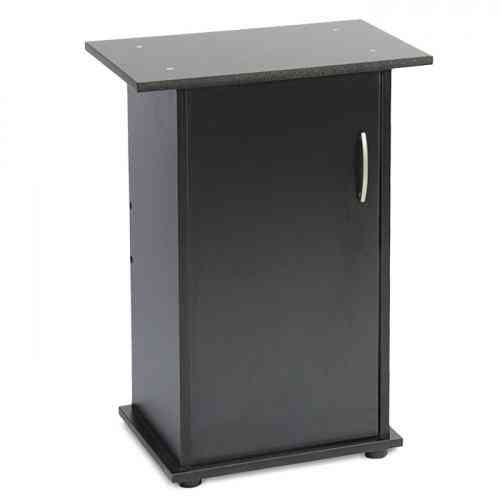 Підставка Природа ПП під акваріум збірна пряма з дверима чорна 50х30x70 см Київ