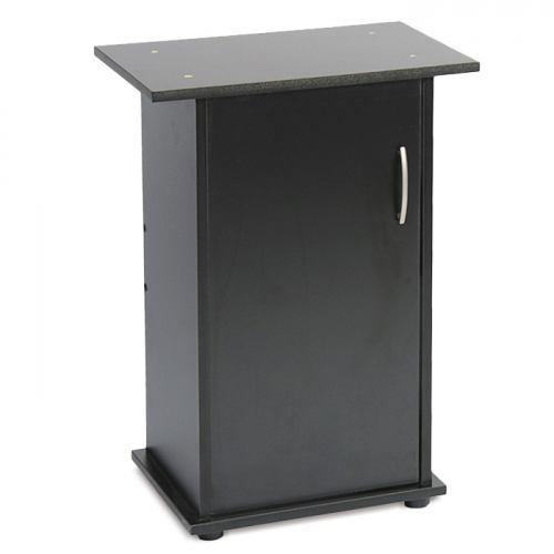 Підставка Природа ПП під акваріум збірна пряма з дверима чорна 50х30x70 см Київ - фото 1