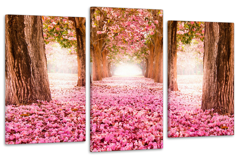 Модульная картина в гостиную / спальню  Сакура Art-662_3 Киев - изображение 1