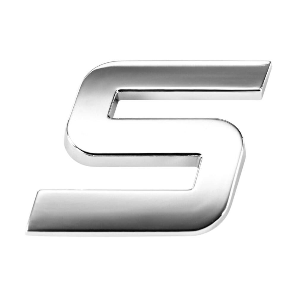 Наклейка 3 см Буква S Київ - фото 1