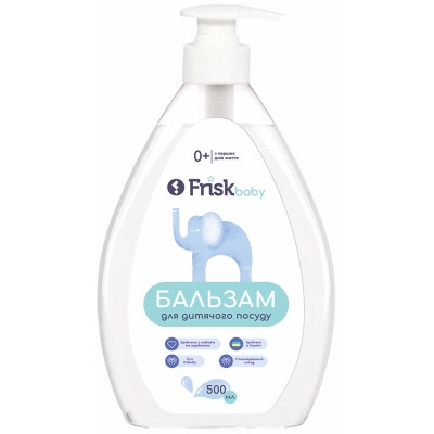 Засіб для ручного миття посуду Frisk Baby Бальзам для дитячого посуду 500 мл (4820197123292) Вінниця - фото 1