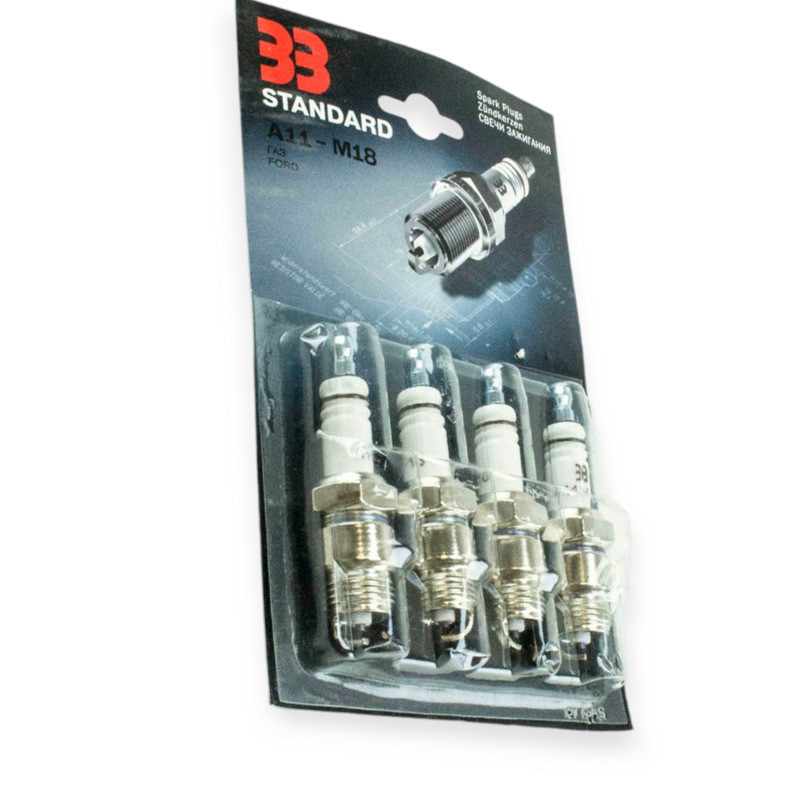 Свічки STANDARD А-11-М18 (Г-52 форд) різьблення на 18 33 Мукачево - фото 1