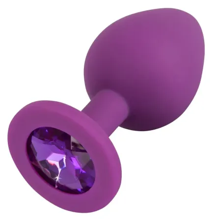 Анальная пробка Фиолетовый кристалл Sex Aura Киев