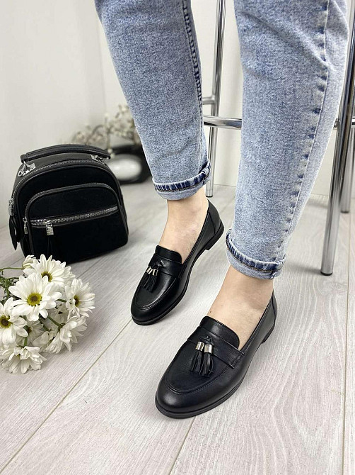 Kadar Туфлі жіночі KADAR 00-0868952 чорні (весна-осінь, шкіра натуральна) (2680) 36-40 39 Коломыя - изображение 1