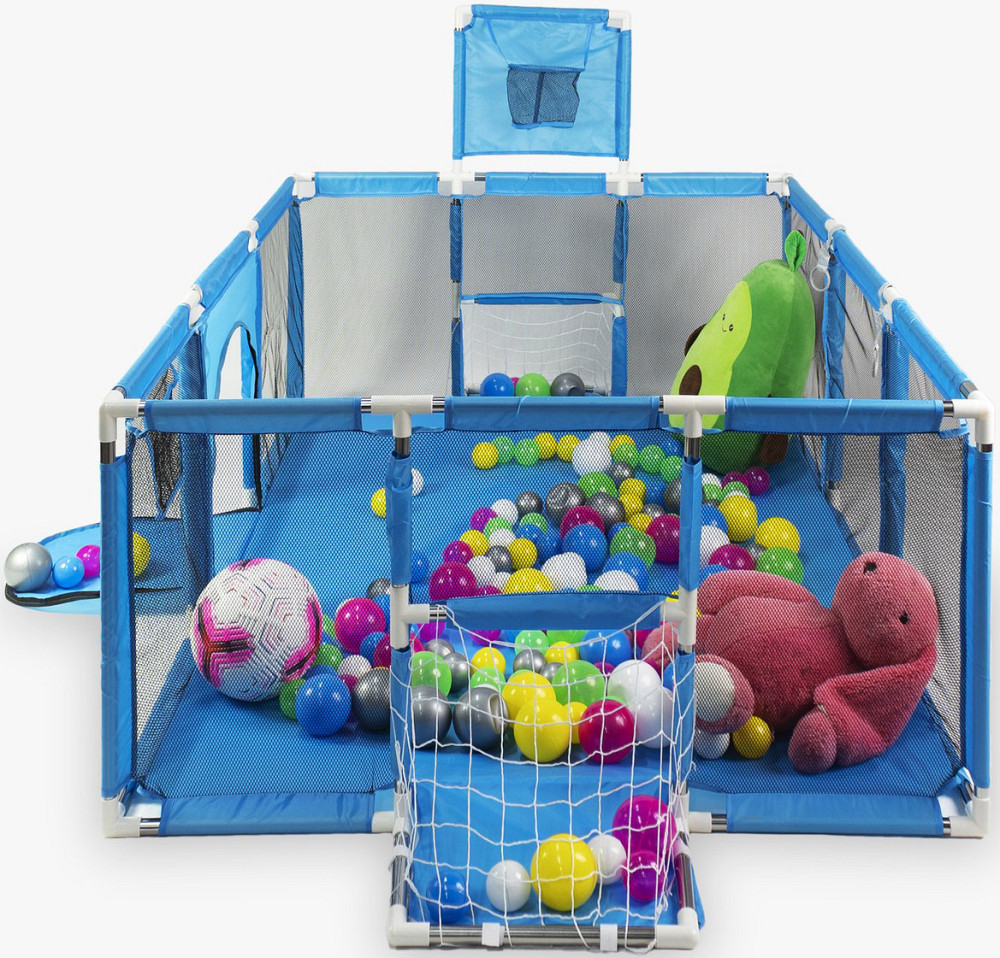 Дитячий манеж блакитний 180×120см Diego Київ - фото 8