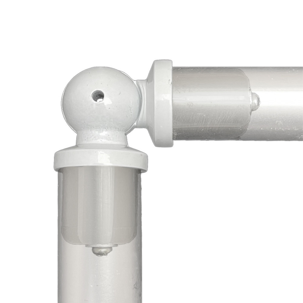 КУТОВИЙ з'єднувач для труби Orvit 25 мм ЧОРНИЙ ОКСАМИТ Львів - фото 2