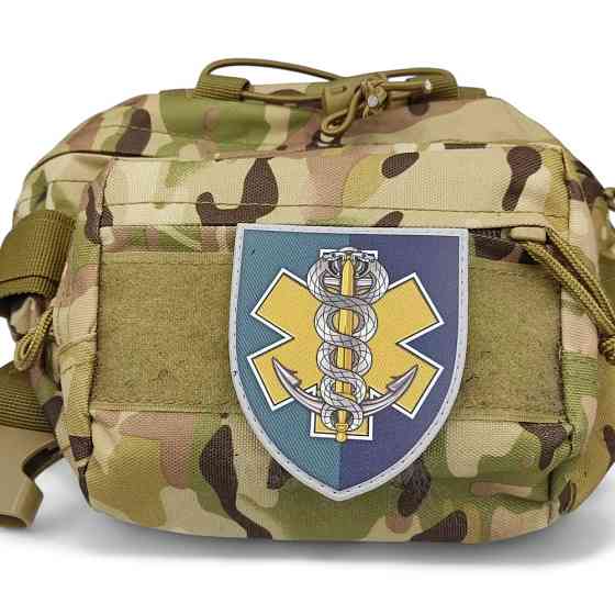 Патч / шеврон ЗСУ медична служба 36 бригади ОБрМП Запоріжжя
