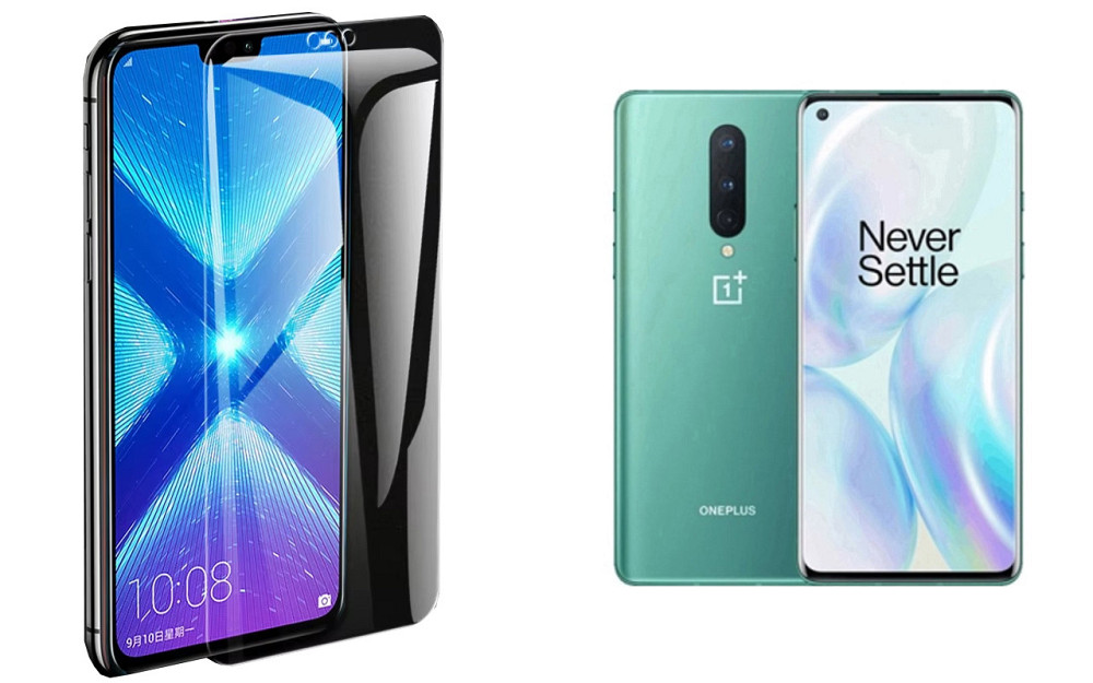 Защитное стекло NeoGlass для OnePlus 8 – ультрапрозрачное и устойчивое Киев - изображение 2