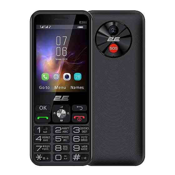 Мобільний телефон 2E E280 2025 Dual Sim Black + батарея (794300868957) ( 26057 ) Харьков