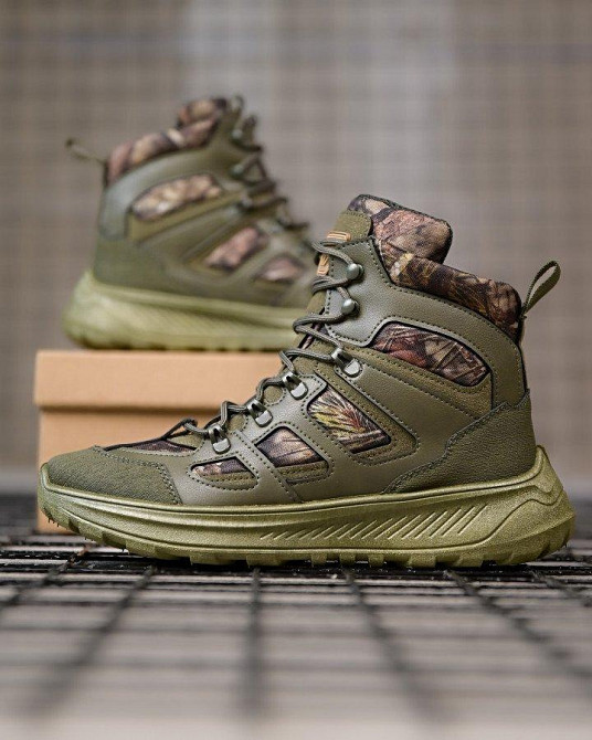 Міські мілітарі черевики DEMER олива ПП7866 Одеса - фото 7