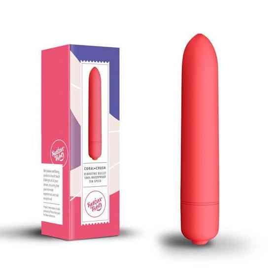 Вибропуля SugarBoo Coral Crush, 10 уровней интенсивности Sex Aura Киев