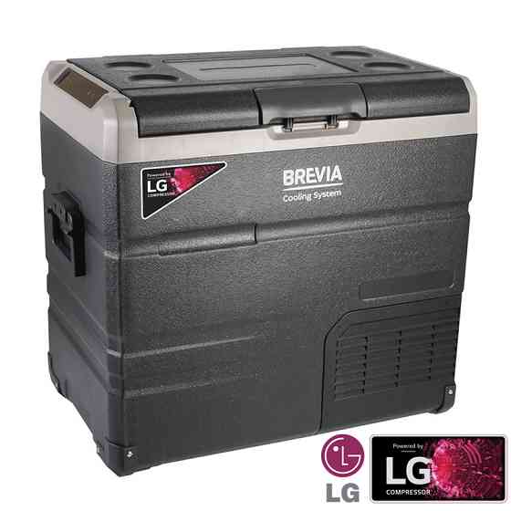 Холодильник автомобильный Brevia 60л (компрессор LG) 22625 Львов