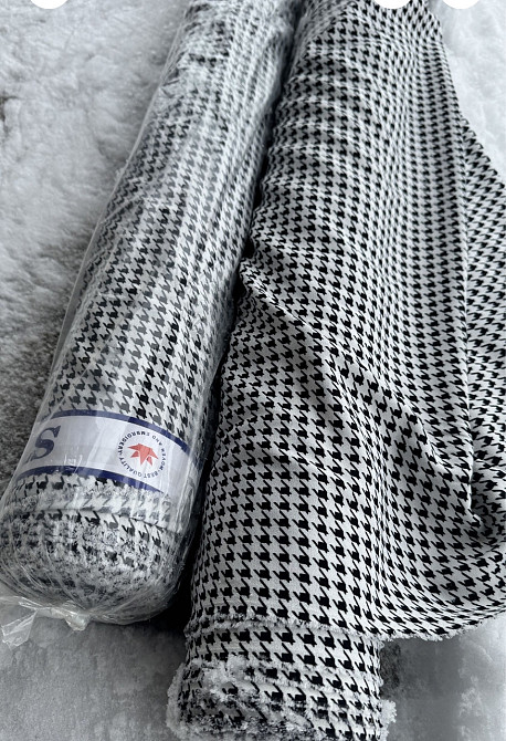 Ткань / опт / костюмка гусиная лапка - от 5 м Киев - изображение 5