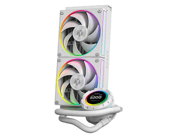 Система водяного охолодження ID-Cooling Space LCD SL240 White Білий Харьков
