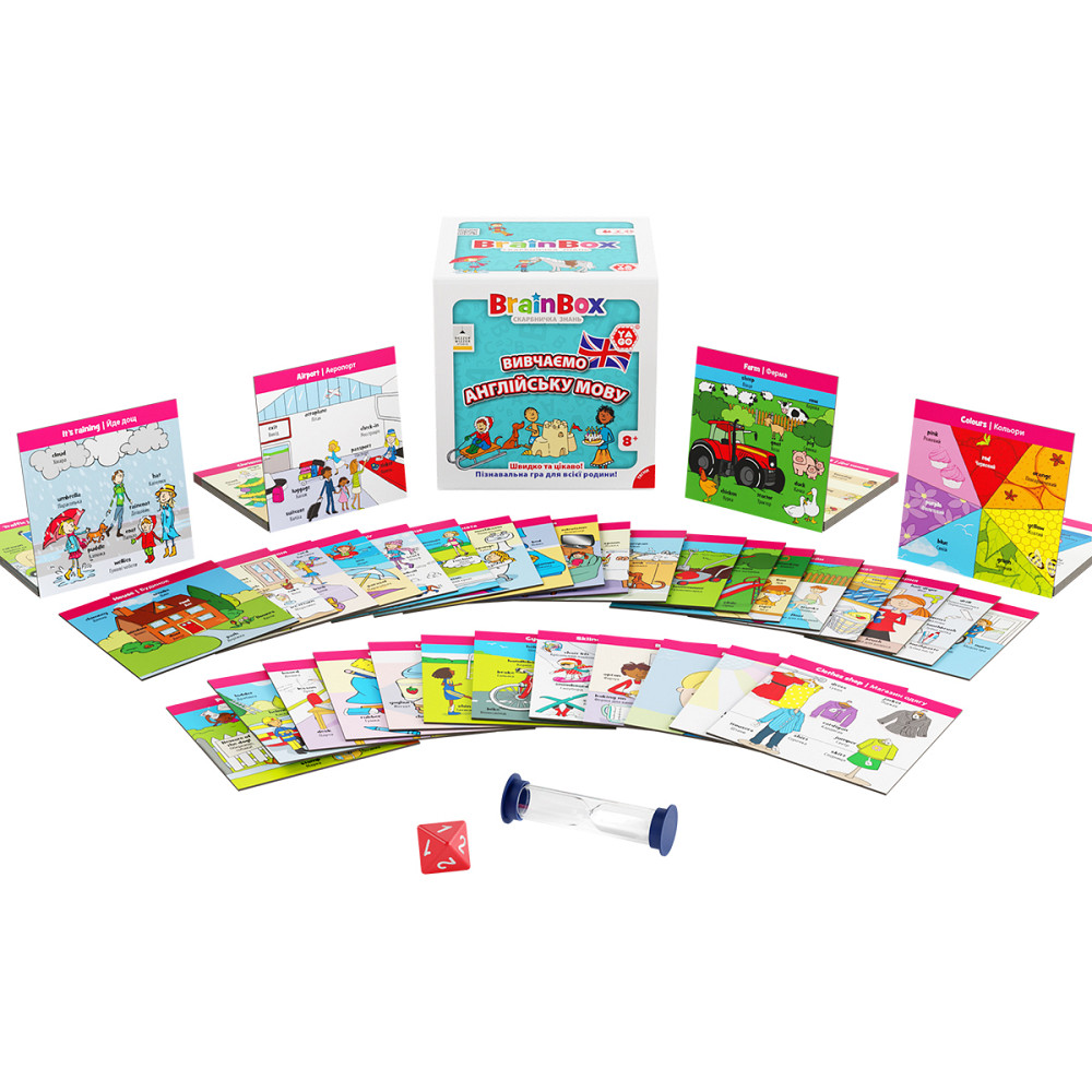 Пізнавальна гра - BrainBox Вивчаємо англійську мову Дніпро - фото 3