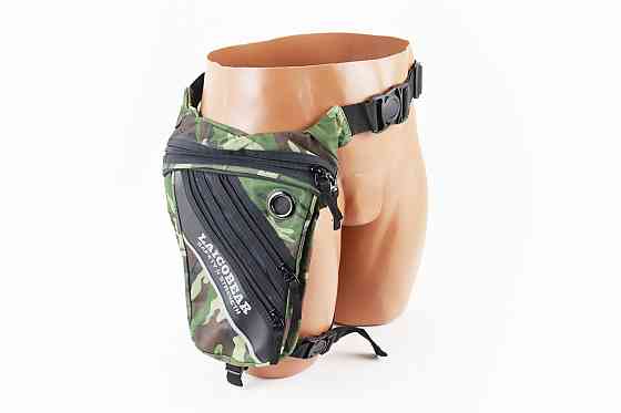 Мото сумка стегнова 25x27х6см, Камуфляж Киев