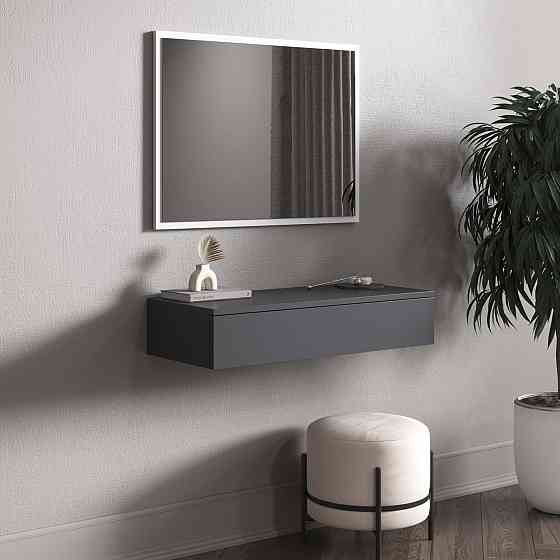 Туалетний столик VAYS, навісний, з висувною шухлядою М-44 Антрацит Львів