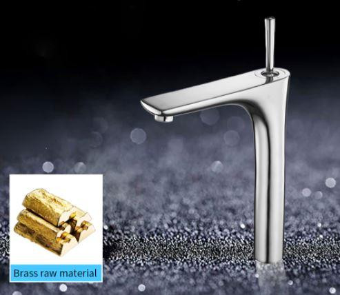 Смеситель для умывальника WanFan люкс качества, кран для ванной комнаты, керамический картридж Хромированный Каменец-Подольский - изображение 2