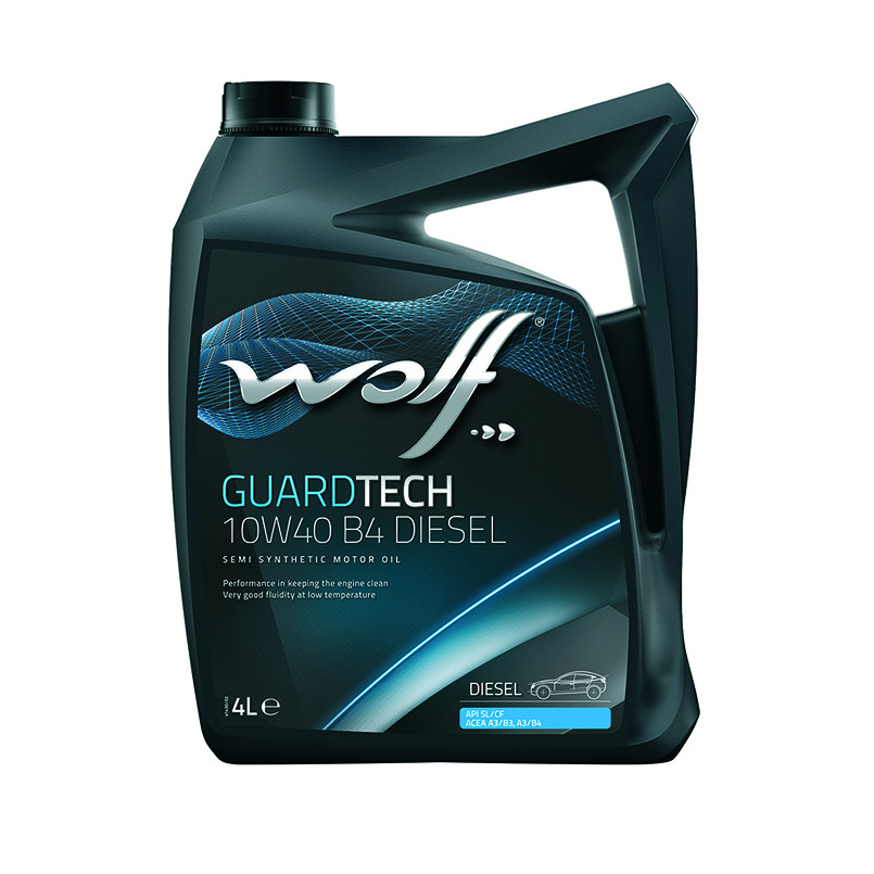 Моторне масло Wolf Guardtech Diesel 10W-40 4л Львів - фото 1