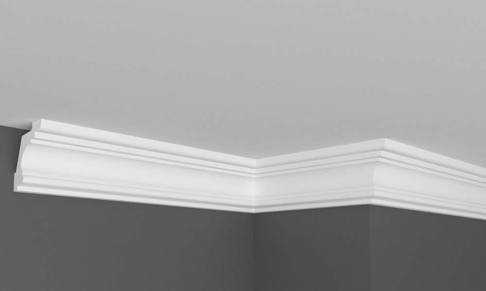 Карниз полиуретановый гладкий Gaudi Décor C 970 Днепр - изображение 1