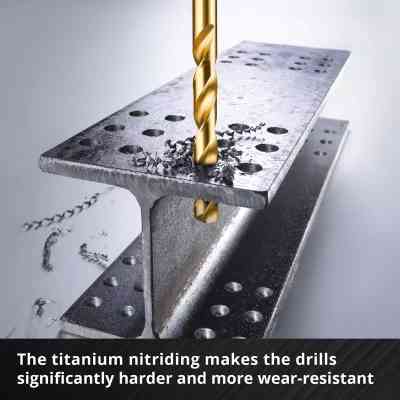 Набор сверл Einhell по металлу 19шт, 1-10мм, кейс (427019) Винница