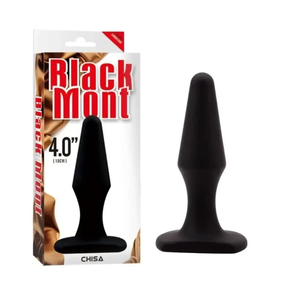 Анальна пробка Chisa Black Mont, чорна Sex Aura Київ - фото 1