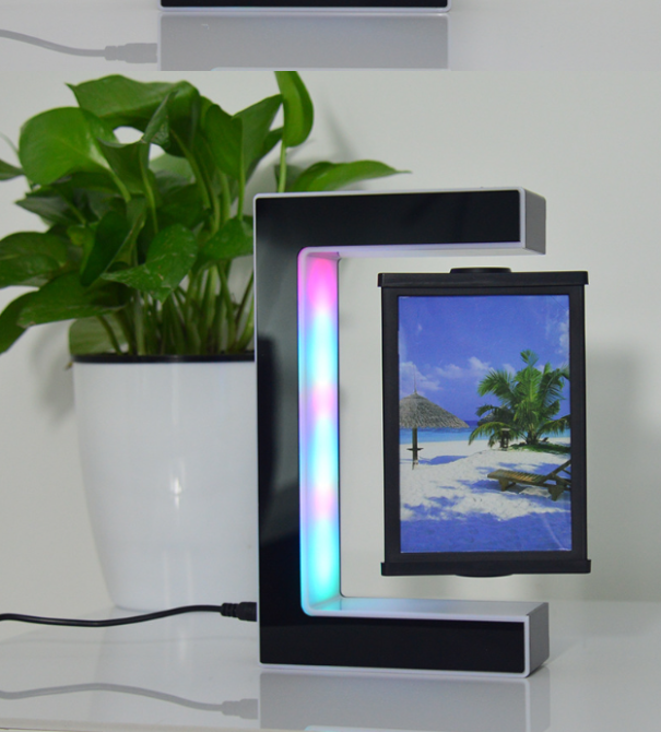 Левитирующая фоторамка-ночник на 3 три фото Фоторамка левитация Кременчуг - изображение 2