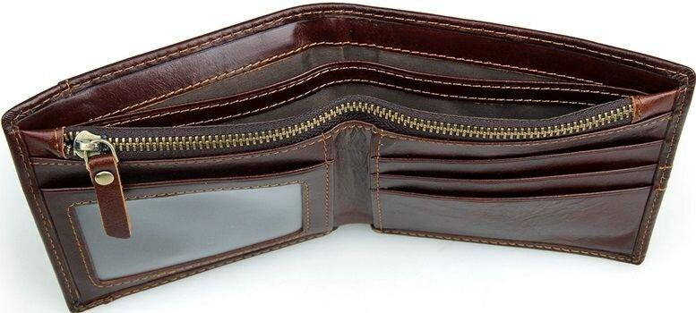 Гаманець чоловічий Vintage 14503 Коричневий Київ - фото 9