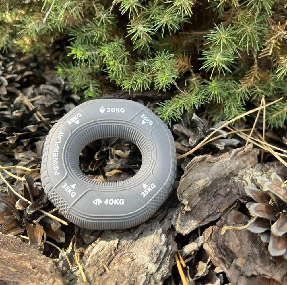 Кістовий еспандер кільце 3 ступеня навантаження 30-35-40кг Гумовий еспандер Силіконовий кистьовий еспандер із зручним хватом Київ - фото 7