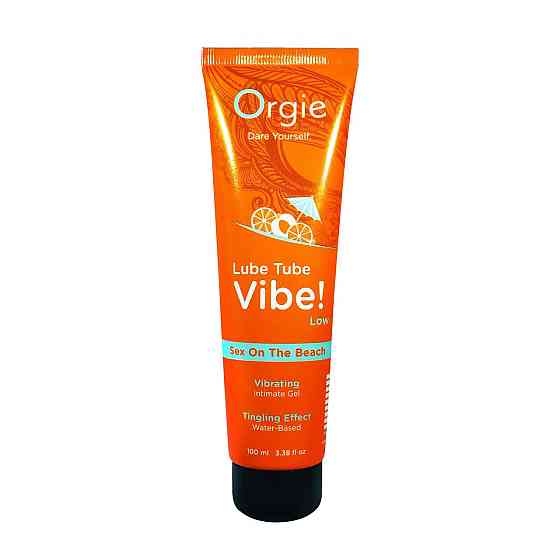 Вібролубрикант Orgie Lube Tube Vibe! Sex On The Beach 100 мл Sex Aura Київ
