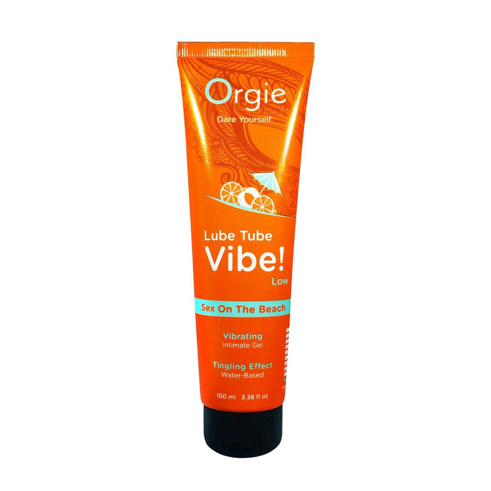 Вібролубрикант Orgie Lube Tube Vibe! Sex On The Beach 100 мл Sex Aura Київ - фото 1